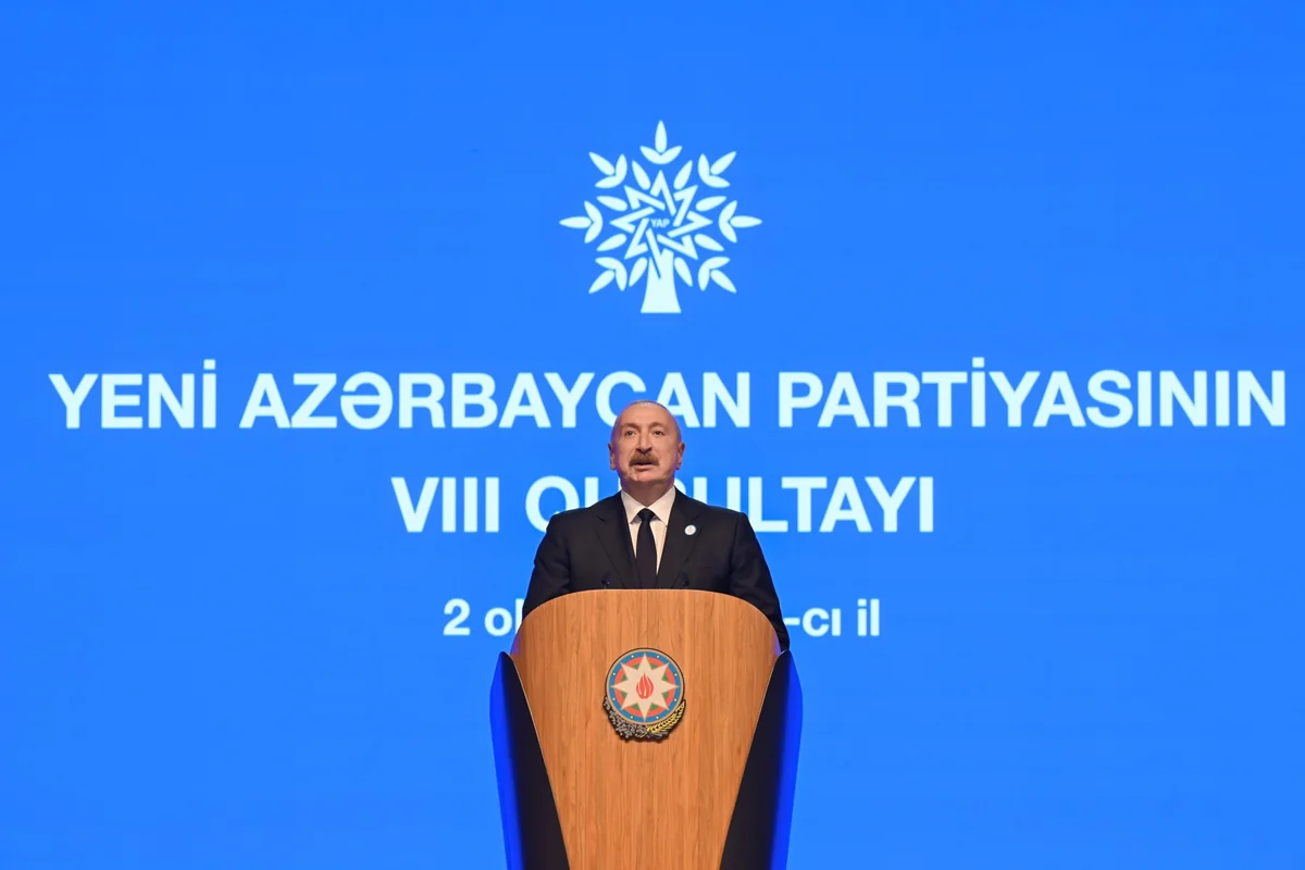 Prezidentin sosial media hesablarında YAP-ın VIII Qurultayında iştirakına dair videoçarx paylaşılıb