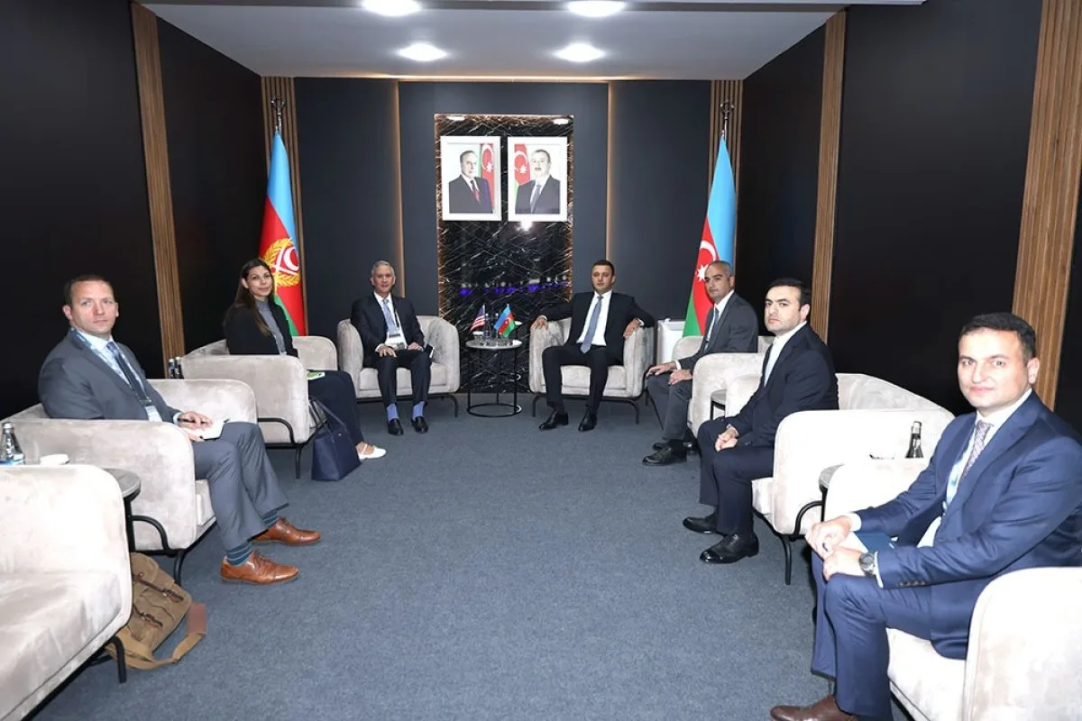 MN-in Baş direktoru “ADEX 2026” sərgisində görüşlər keçirib