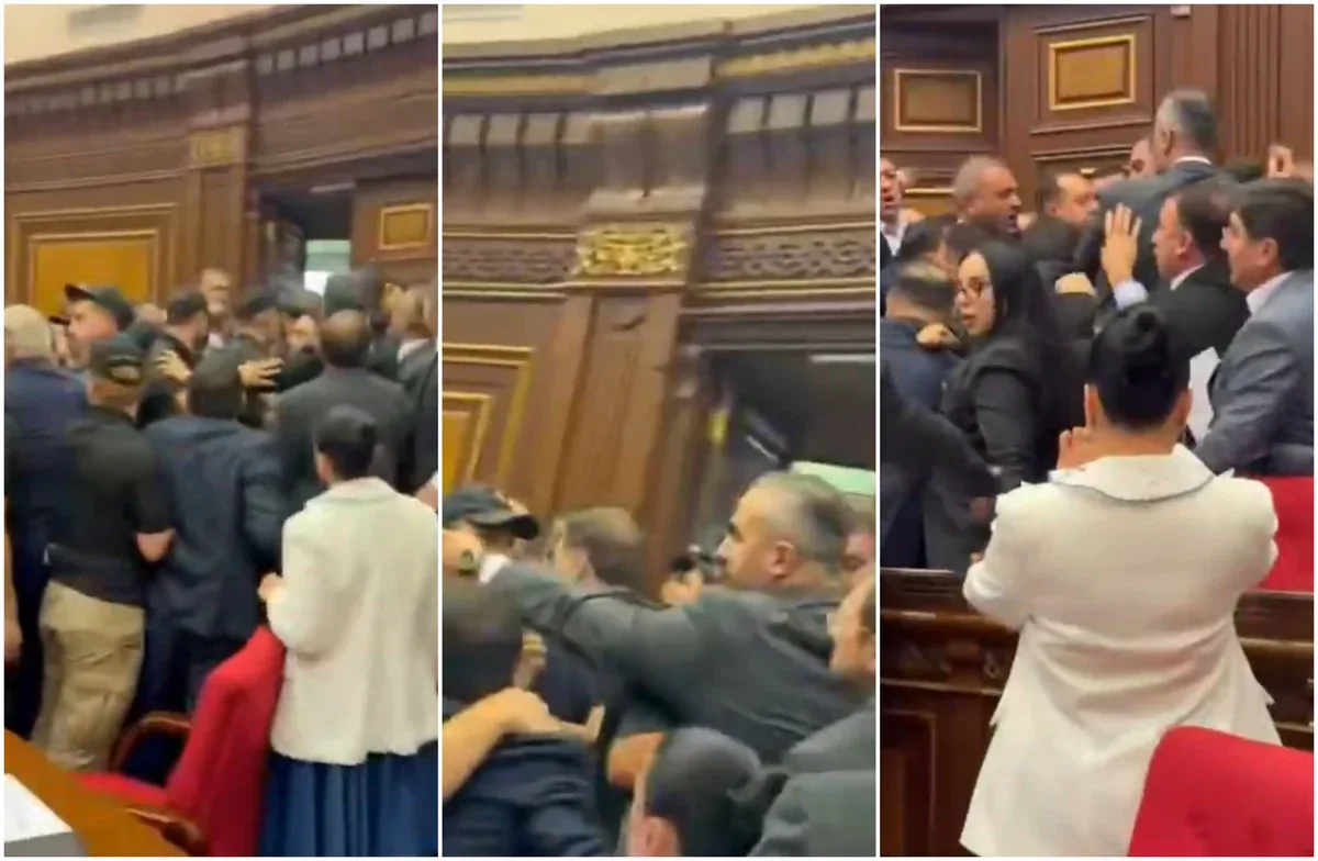 Ermənistan parlamentinin iclası yenidən dayandırılıb