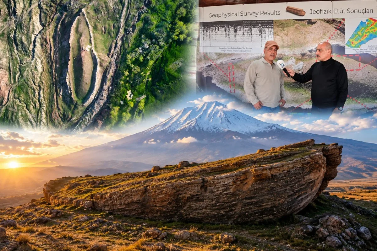 Ağrıdakı sirli məkan: Nuhun gəmisinin izinə düşdük -FOTOLAR