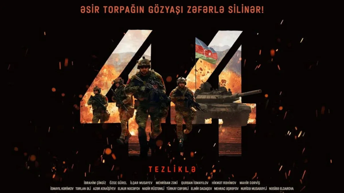 Bu gün "44" bədii filminin təqdimatı olacaq