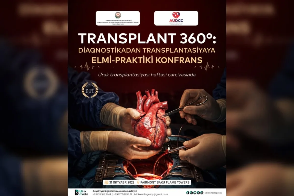 Bakıda “Ürək transplantasiyası həftəsi” keçiriləcək