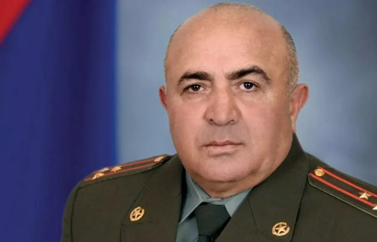 Erməni general işdən çıxarıldı