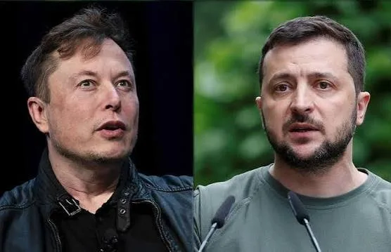 Zelenski İlon Maska müraciət etdi
