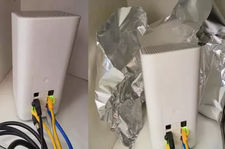 Folqa Wi-Fi sürətini artırır - Maraqlı təcrübə