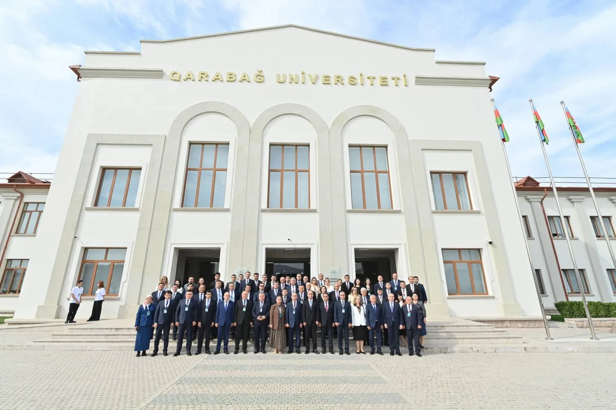 Azərbaycan-Özbəkistan İkinci Rektorlar Forumu keçirildi - FOTOLAR