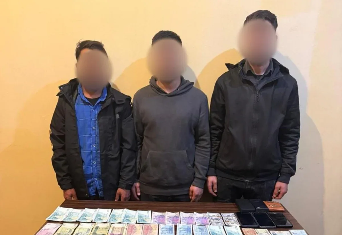 Sərhəd pozucuları saxlanıldı