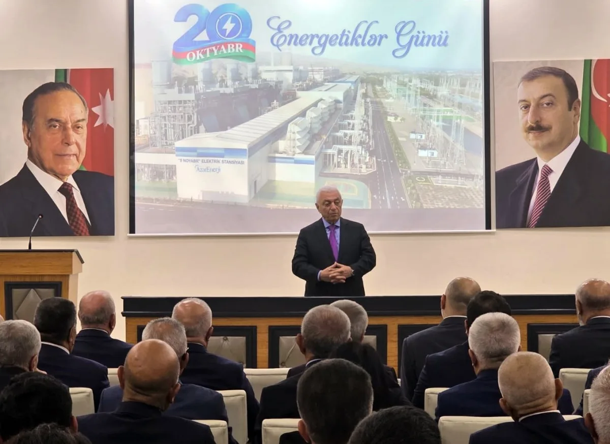 Mingəçevirdə 20 Oktyabr – Energetiklər Günü qeyd olunub