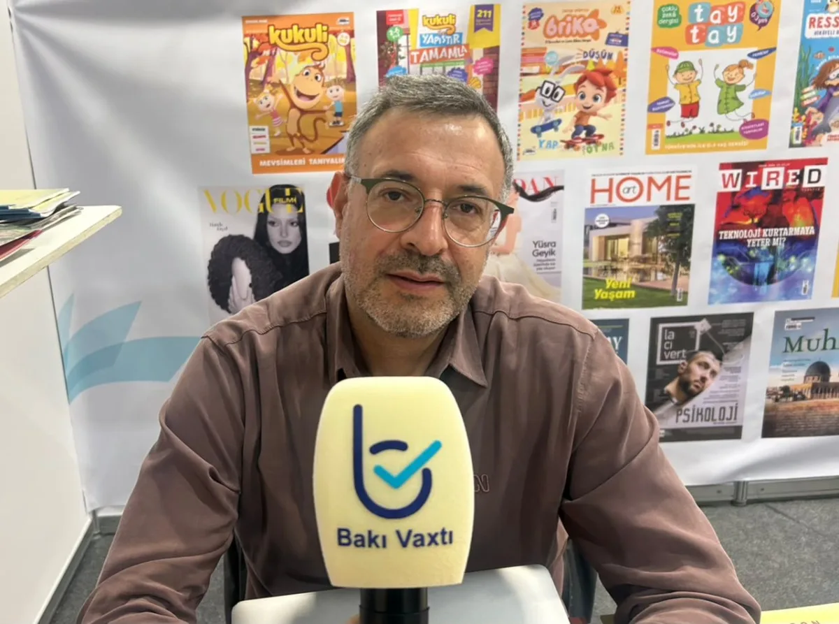 "Azərbaycan və Türkiyə uşaq nəşrlərində güclərini birləşdirməlidir” – Türk baş redaktor