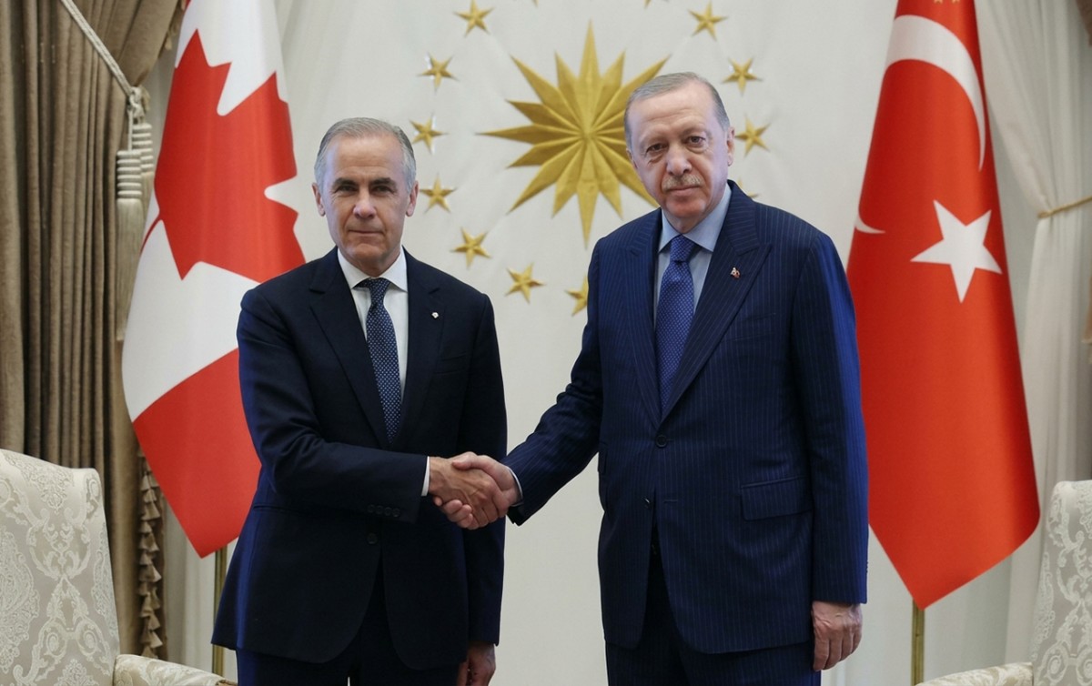 Kanadanın Baş naziri Ankaraya getdi