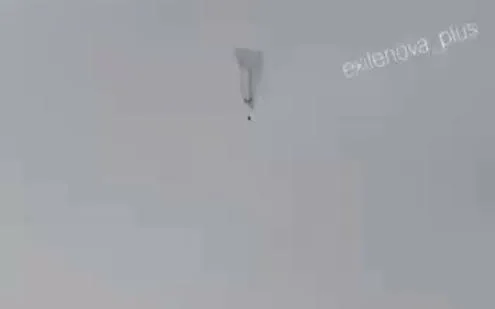 Hava şarları ilə Moskvaya dron hücumunu azərbaycanlılar lentə aldı - VİDEO