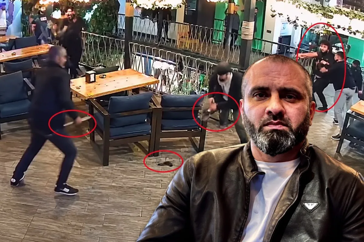 Bakıda kafedə kütləvi dava - Bir nəfər öldürüldü - VİDEO