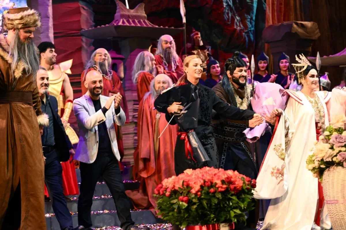 Bakıda "Turandot" tamaşasının premyerası baş tutub - FOTOLENT