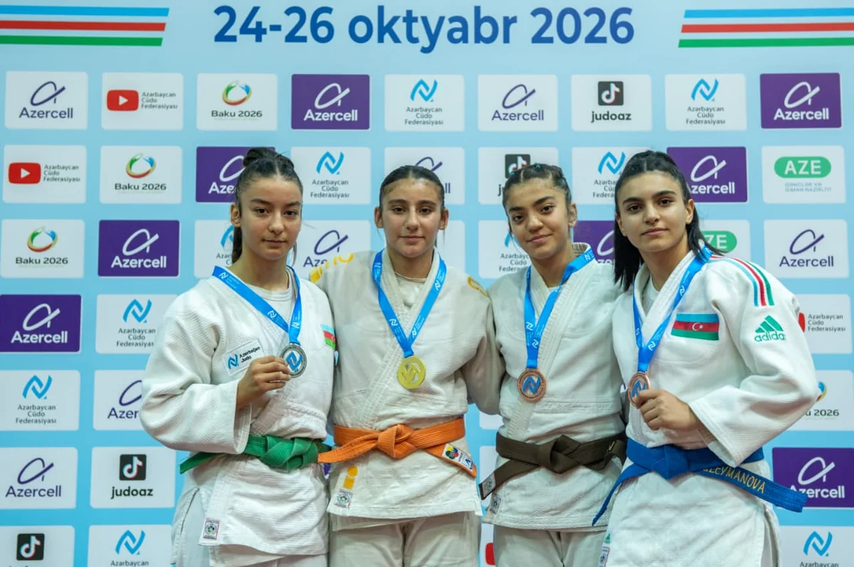 U-17 cüdoçuların ne-vaza üzrə ACF Kubokunun ilk qalibləri müəyyənləşib
