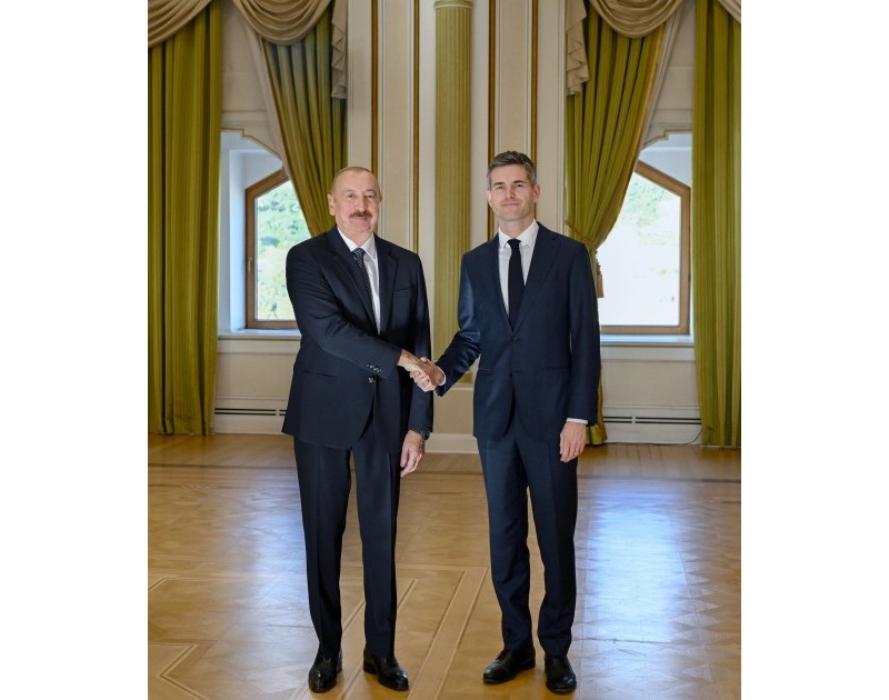 Prezident Niderlandın xarici işlər nazirini qəbul edib