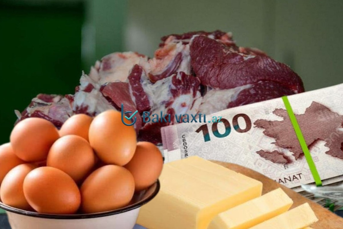 Bahalaşmanın NÖVBƏTİ DALĞASI: ət, yumurta, kərə yağı...