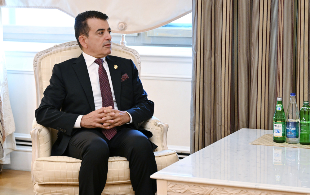 Prezident ICESCO-nun Baş direktorunu qəbul edib - FOTOLAR