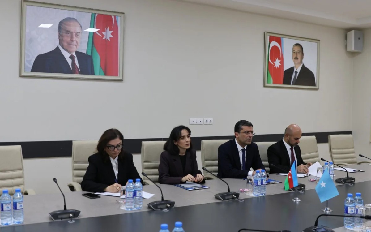 Əhməd İsmayılov Somalinin informasiya, mədəniyyət və turizm naziri ilə görüşdü - FOTOLAR