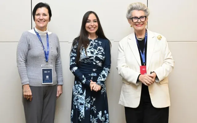 Leyla Əliyeva UNESCO-nun Baş direktorunun müavini ilə görüşdü