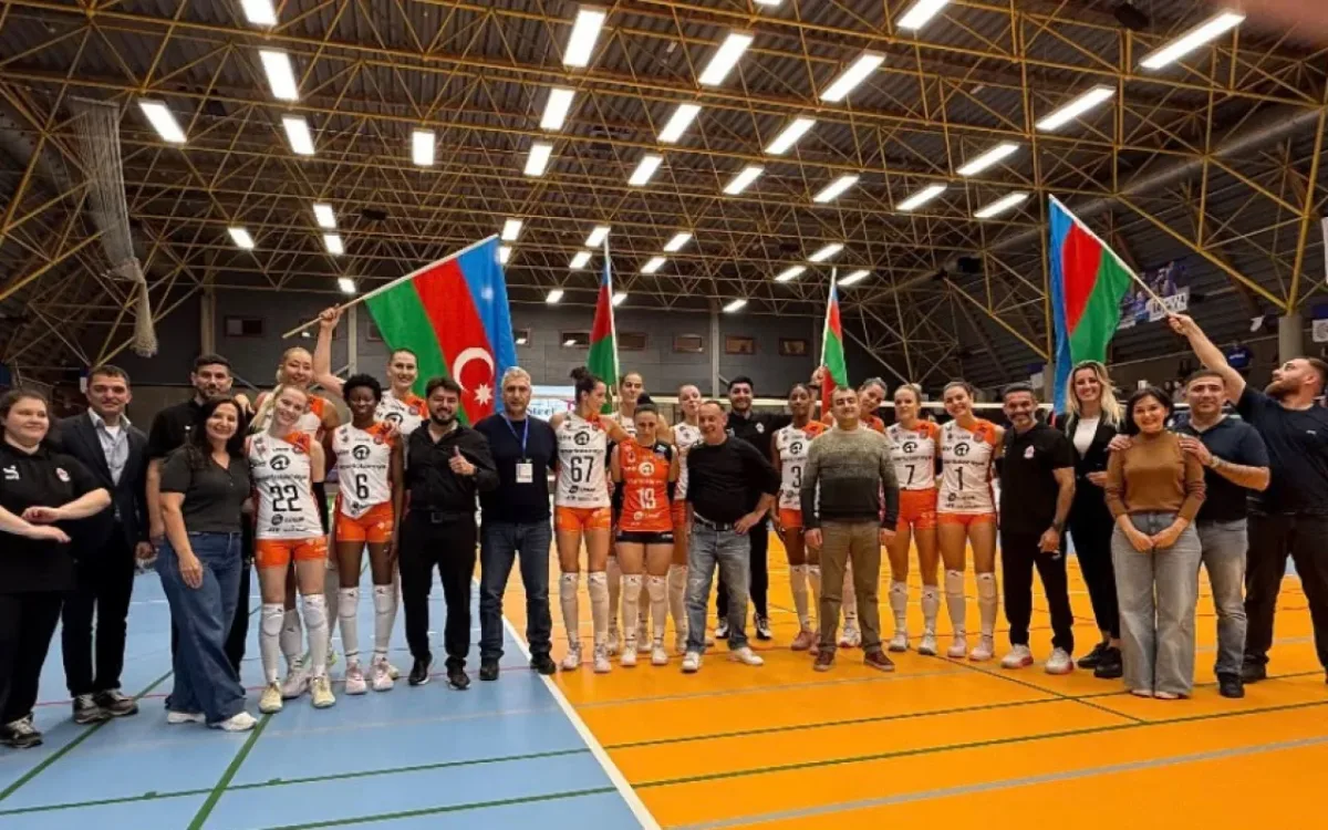 Voleybol klubumuz Danimarkada qələbə qazandı