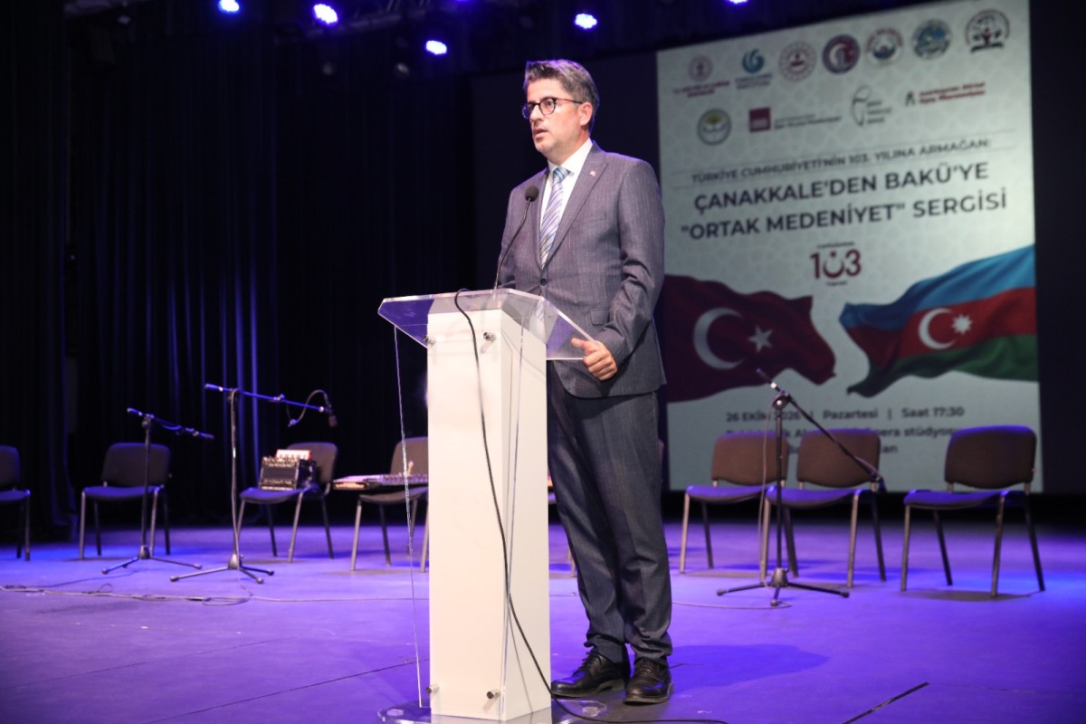 Bakıda “Çanaqqaladan Bakıya - Ortaq mədəniyyət” sərgisi açıldı - FOTOLAR