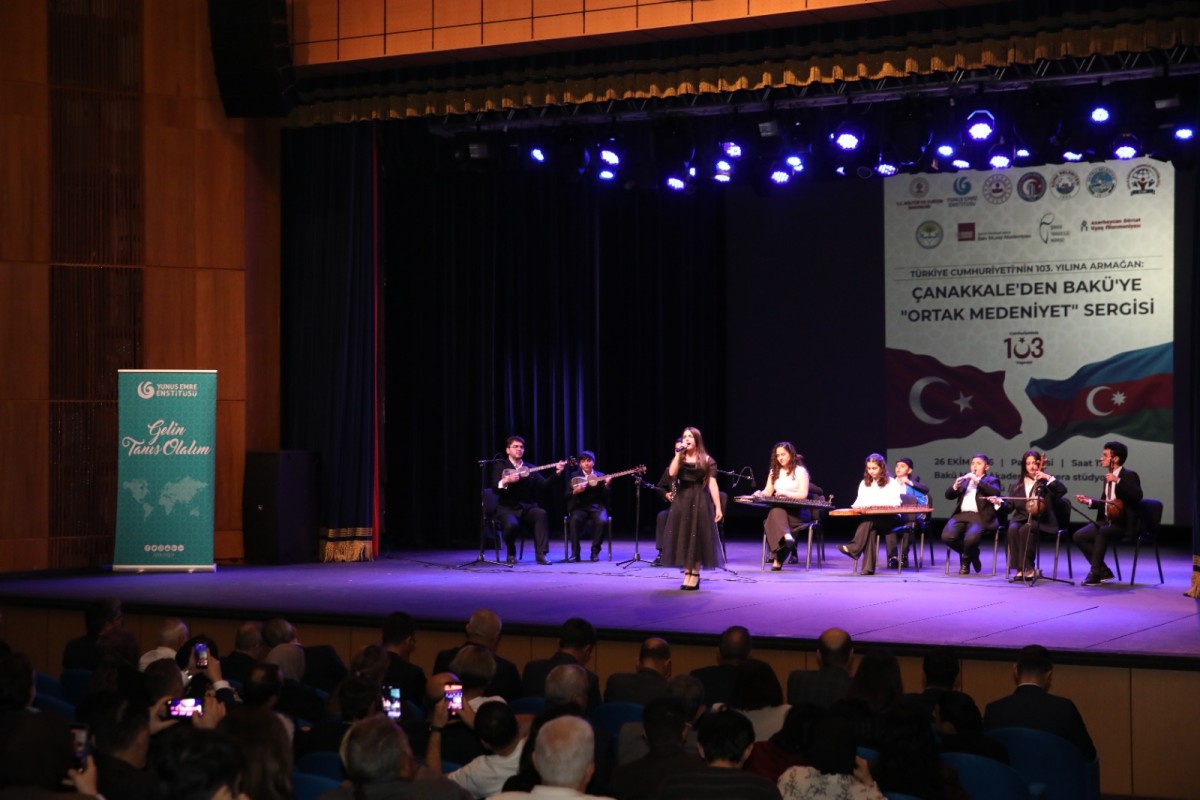 Bakıda “Çanaqqaladan Bakıya - Ortaq mədəniyyət” sərgisi açıldı - FOTOLAR