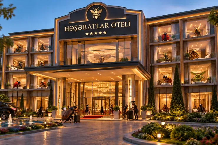 Moskvada həşəratlar üçün otel yaradıldı