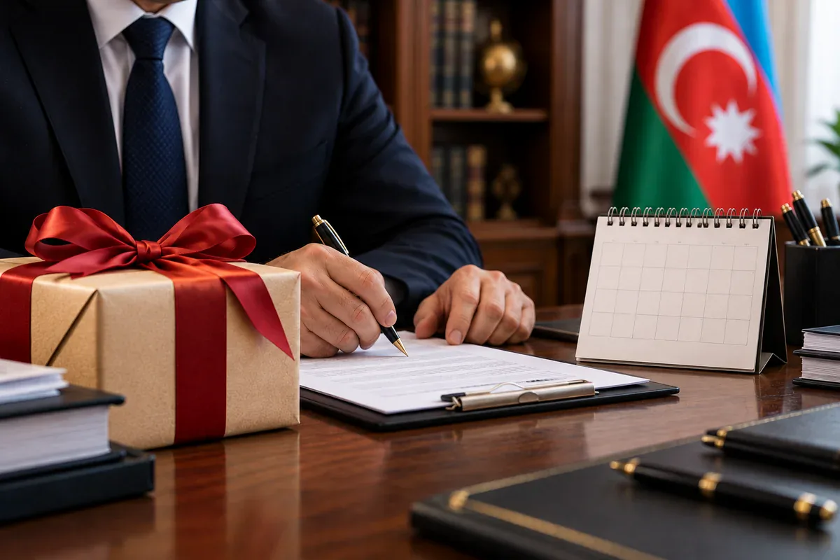 Məmurlar aldıqları hədiyyə barədə məlumat verməli olacaqlar