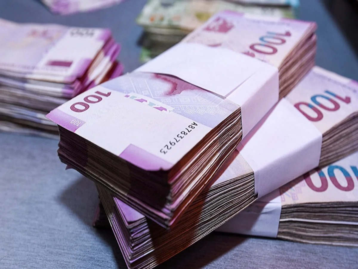 Azərbaycanda manatla pul kütləsi 21 %-dən çox artıb