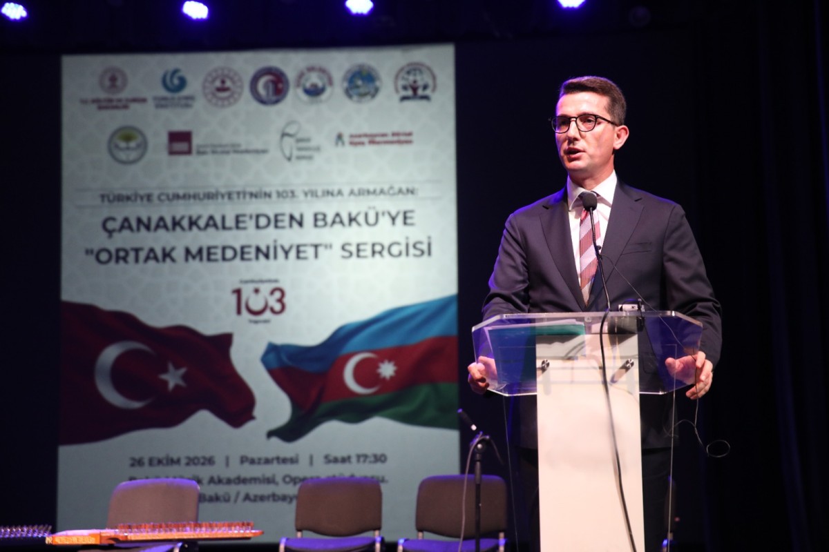 Bakıda “Çanaqqaladan Bakıya - Ortaq mədəniyyət” sərgisi açıldı - FOTOLAR